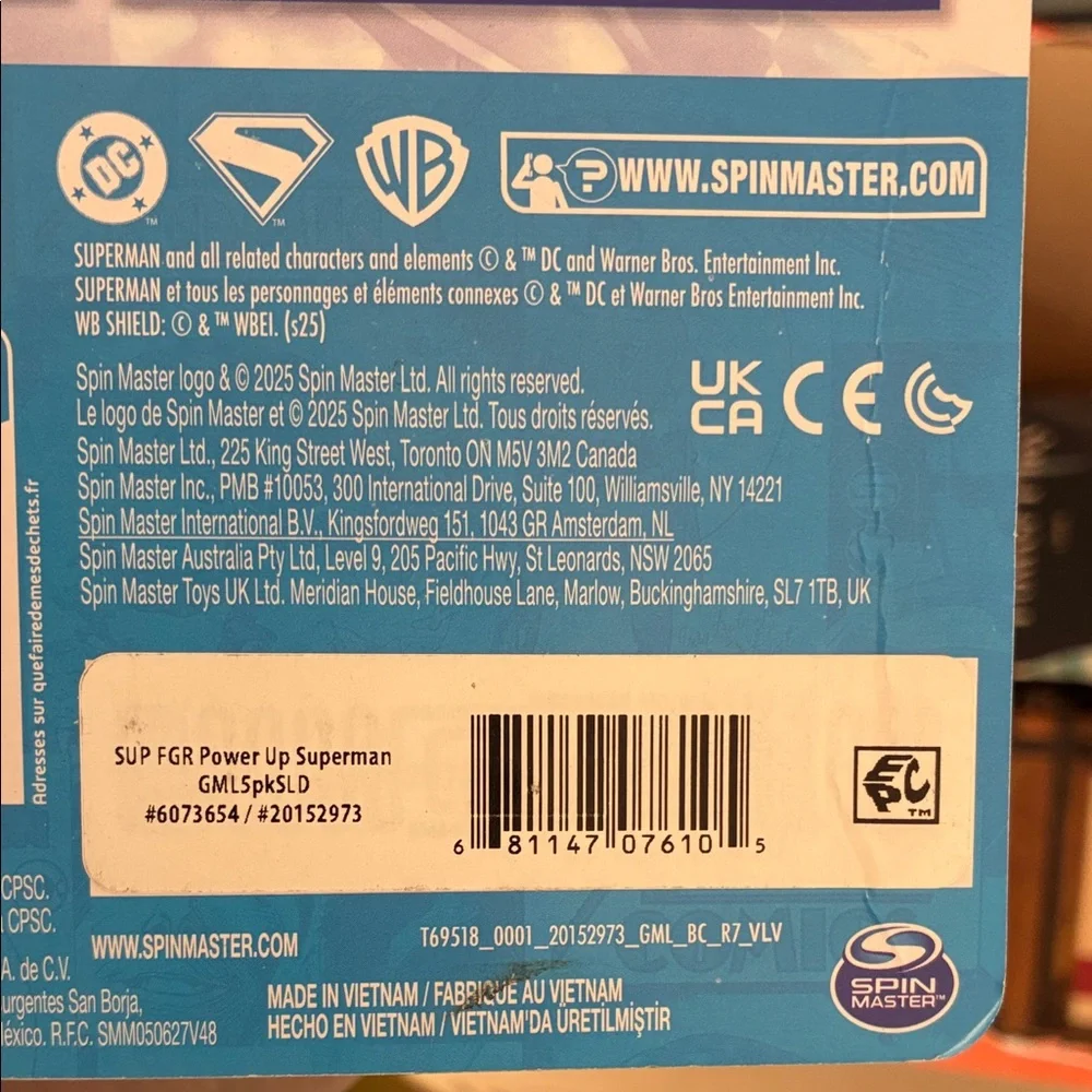 DC Superman Action Figure. New in packaging. - Picture 3 of 3